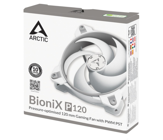 Arctic BioniX P120 Grey/White 120mm - 741039 - zdjęcie 2